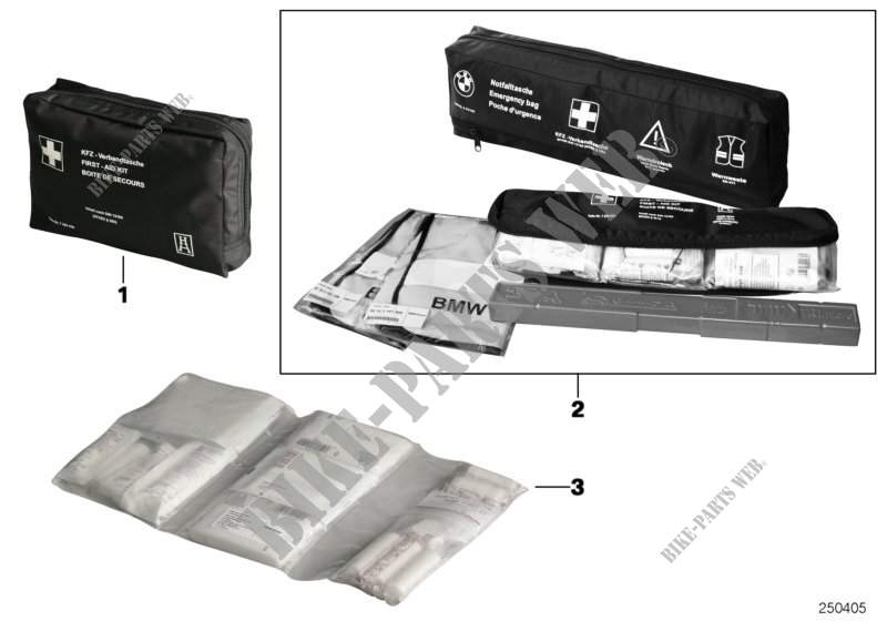 First aid kit, Universal for MINI Coop.S JCW 2012