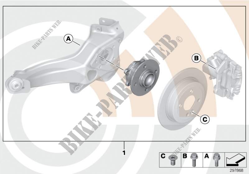 Kit, wheel bearing, rear / Value Line for MINI Cooper S ALL4 2010