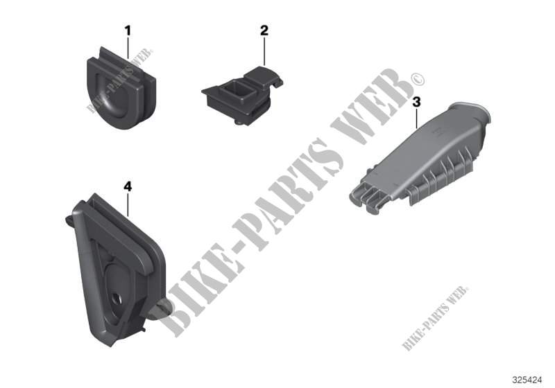 Various grommets / covers for MINI JCW ALL4 2011