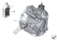 Automatic transmission GA6F21WA for MINI Cooper S 2007