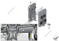 Control unit Body Domain Controller BDC for MINI Cooper S ALL4 2015