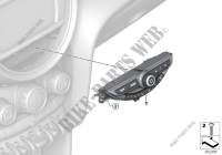 Control unit audio for MINI Cooper S 2013