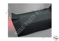Protective mat, loading sill for Mini Cooper 2013