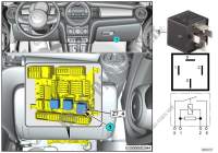 Relay, terminal 30B Z7_4 for MINI Cooper S ALL4 2015