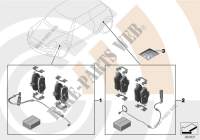 Service kit, brake pads / Value Line for MINI One 55kW 2009