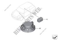 Single parts f hands free facility for MINI Cooper 2013