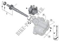 Transmission mounting parts for MINI Cooper S ALL4 2010