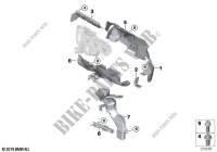 Turbocharger heat protection for MINI Cooper ALL4 2015