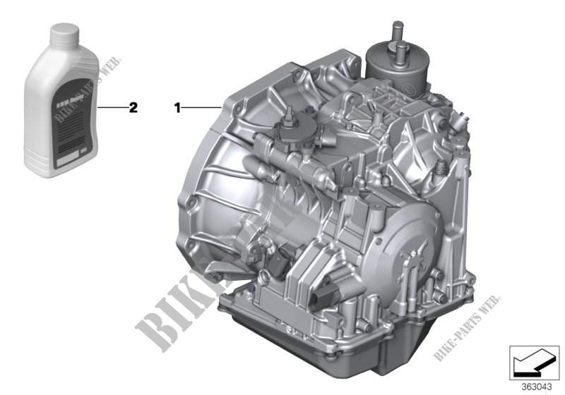 Automatic transmission GA6F21WA for MINI Cooper 2012