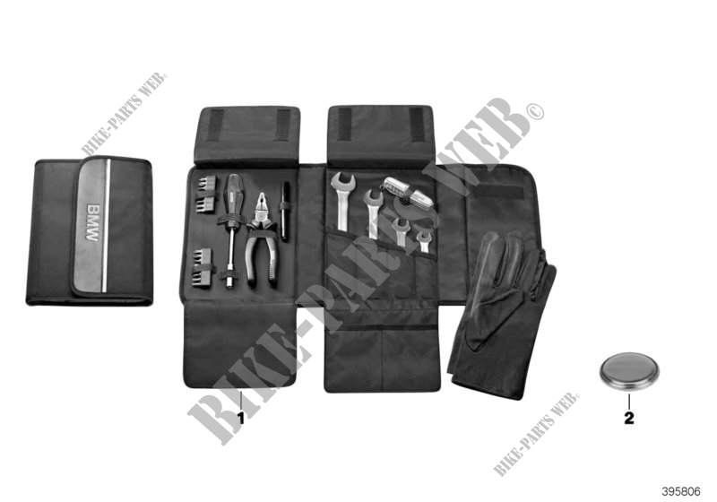 Driver utility set for MINI Coop.S JCW 2011