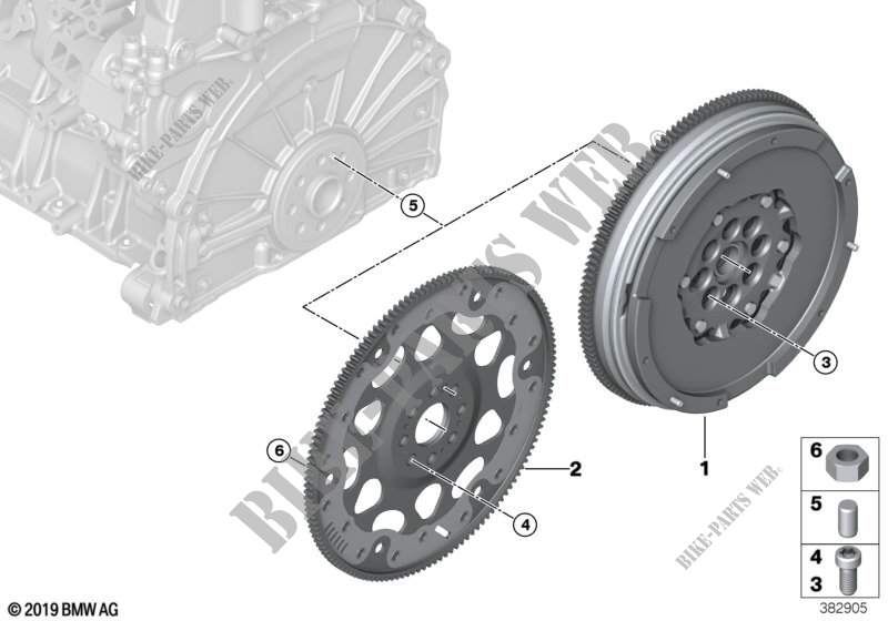Flywheel for MINI Cooper S 2014