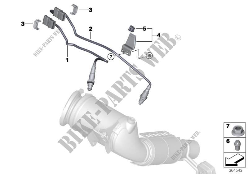 Lambda Probe Fixings for MINI Cooper S ALL4 2015