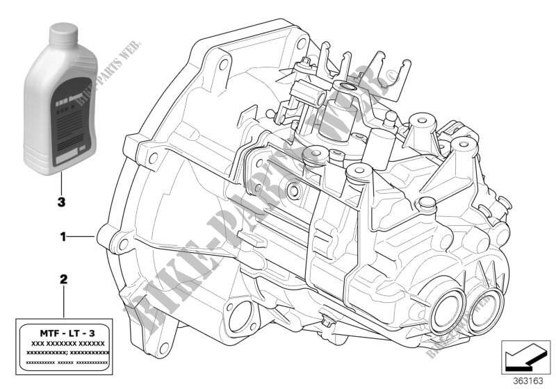 Manual gearbox GS5 52BG for MINI Cooper 2003