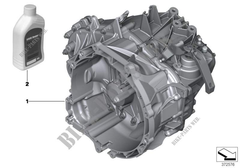 Manual gearbox GS6 58BG/DG for MINI Cooper 2014