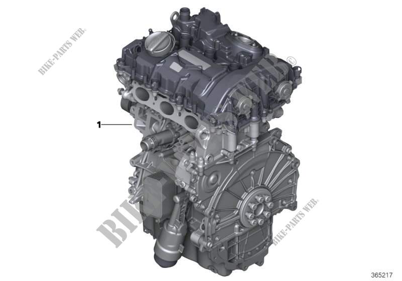Short Engine for MINI Cooper 2014