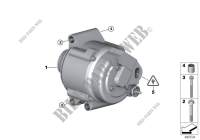 Alternator 105A compact for MINI Coop.S JCW GP 2006