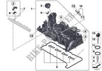Cylinder head cover for MINI Cooper D ALL4 2.0 2012