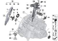 GS6 55BG single gearbox parts for MINI Cooper 2012