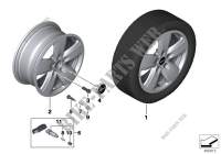 MINI LA wheel revolite spoke 517   16