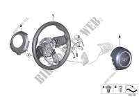 Steering wheel airbag for MINI One First 2017