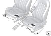 Wiring set seat for MINI Cooper S 2014