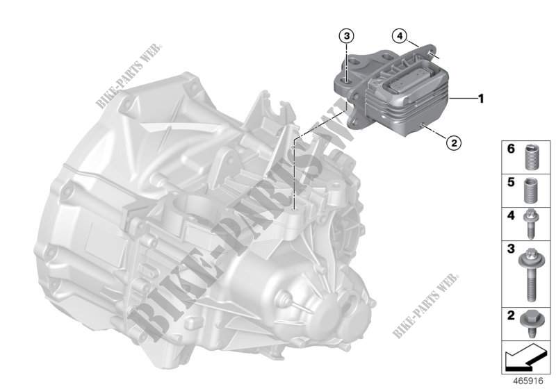 Gearbox suspension for MINI Cooper S ALL4 2015