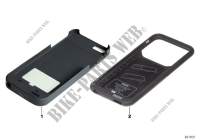 Cover for wireless charging for Mini Cooper 2013