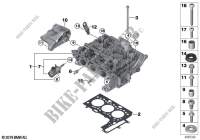 Cylinder head for MINI One 2016