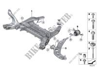 Front axle support/wishbone for MINI JCW ALL4 2015