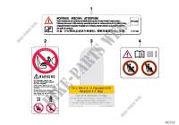 Instruction notice, Airbag for MINI Cooper S 2013