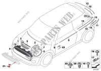 Outer trims / ornamental grille I Vehicle trim JOHN COOPER WORKS mini-cars 2014 JCW 83247
