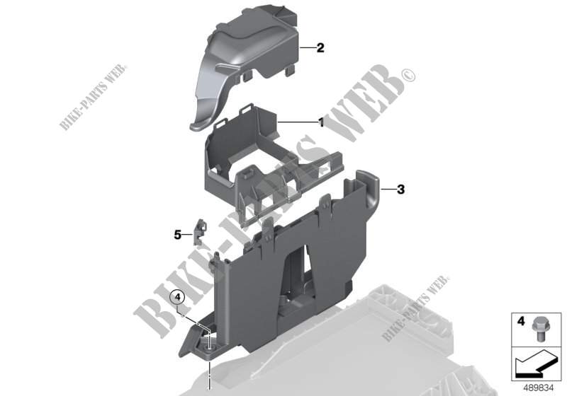 Control unit box for MINI Cooper S ALL4 2015