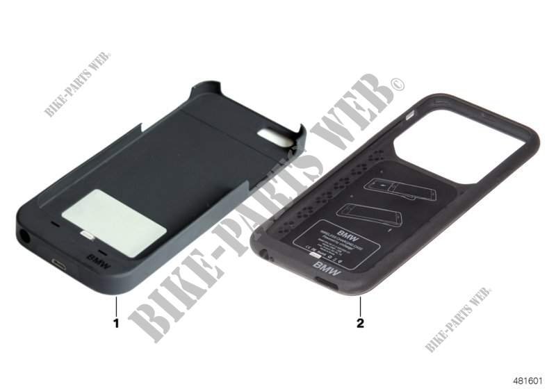 Cover for wireless charging for MINI Cooper 2014