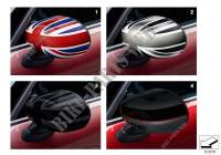 Exterior mirror caps F5x, F6x for MINI One First 2017