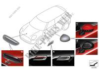 JCW aerodynamics accessories F54 for MINI One D 2017
