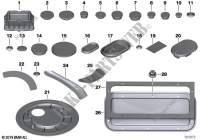 Sealing cap/plug for Mini Cooper SE ALL4 2015