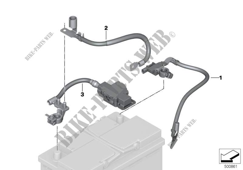 Battery cable/earth cable for MINI JCW ALL4 2015