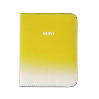 MINI PASSPORT HOLDER GRADIENT, YELLOW, 14 X 10 CM-MINI