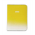 MINI PASSPORT HOLDER GRADIENT, YELLOW, 14 X 10 CM-MINI